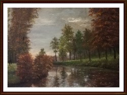 Marked, high quality oil painting (50 x 70, oil)