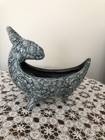 Figural ceramic bowl