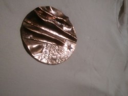 Bronze decorative object, ashtray 12 8 ..10 Cm