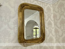 Antique Biedermeier mirror 54x40cm