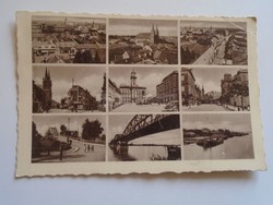 D184452 old postcard from Komárom p 1940k