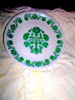 Great Plain porcelain wall plate-folk bird pattern 23, 5 cm