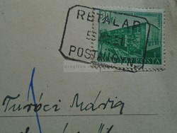 D184444    Régi képeslap RÉTALAP bérm.  GYŐR  1955