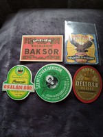 5 beer labels