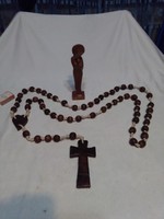 Religious objects made of wood - sculpture, large 
