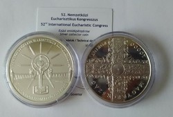10000 forint 2021 UNC Eucharisztikus kongresszus ezüst PP
