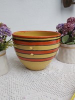 Gyönyörű retro függeszthető  kerámia  kaspó  nosztalgia függő Gyűjtői szépség mid century modern