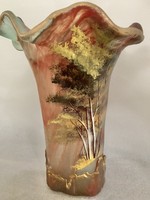 Művészi kézzel festet váza