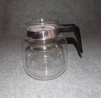 Üveg kávé tea kiöntő kancsó 1,2 literes (6p)