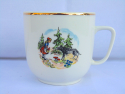 Raven house fairy tale patterned mug, cup