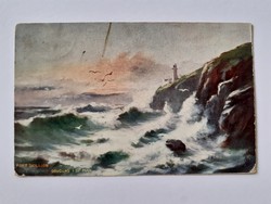 Régi képeslap 1906 Port Skillion Isle of Man Ausztrália tengerpart levelezőlap