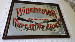 Winchester, mirror advertising image