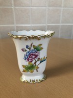 Herendi porcelán kis váza 9 cm