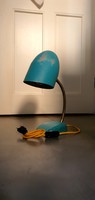 Ipari asztali lámpa újrakábelezve, új kapcsolóval