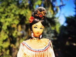 KÍNAI NÉPVISELETES BABA, 24 cm