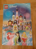 Lego poster disney princess a / 3 1-page, had not yet been unloaded on the wall