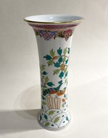 Herendi porcelán váza - Paon de Peking dekorral