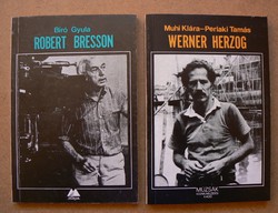 2 Book in one, robert bresson 1988, werner prince 1986, book in good condition