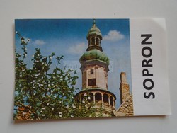 Av837.25 Sopron - the information leaflet of the tourist office 1972