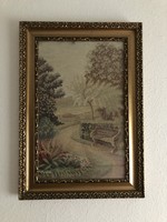 Gobelin kép keretben 50 x 72 cm
