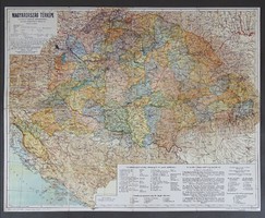 1B546 Kogutowicz Károly Magyarország térkép trianoni határokkal