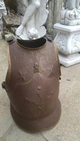 Rare large medieval knightly armor iron blood steel breast blood cavalry loft industrial