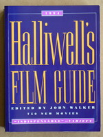 HALLIWELL'S FILM GUIDE, JOHN WALKER 1994, KÖNYV JÓ ÁLLAPOTBAN