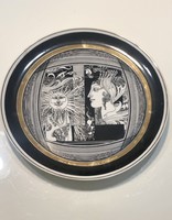 25-C Szász Endre fali tányér porcelán