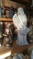 Csodás Nagy  Angyal kislány szobor Fagyálló műkő kápolna vagy sír szobornak is felhasználható