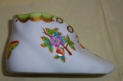 Herendi Viktória mintás porcelán cipő