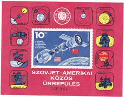 Magyarország légiposta bélyeg blokk 1975