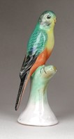 1G175 Régi kerámia papagáj 13.8 cm