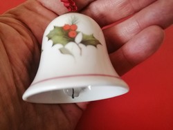KönitZ porcelán karácsonyi csengő, csengettyű