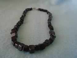 Art deco mineral necklace 245 ct total length 45 cm