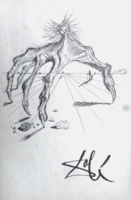 Salvador Dali  rajza - leárazáskor nincs felező ajánlat!