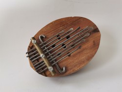 Coconut kalimba african plucked musical instrument