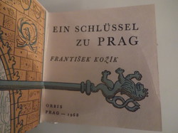 Book - 1968 years - frantisek kozik - 111 pages - 7.5 x 7.5 cm - beautiful condition