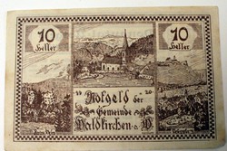 Régi utalvány 1920. Ausztria 1.8