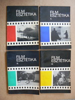 Film aesthetics, high school experimental textbook i.-Ii.-Iii.-Iv. O. 1966-68., Book in good condition