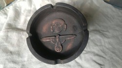 German imperial luftwaffe skull ashtray memorial museum replica metal bowl