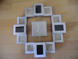 Óra fényképekkel 36 cm átmérővel