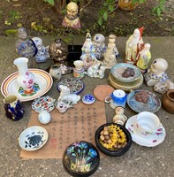 Huge collection package sale! 34 Sculpture figurine porcelain ceramic Chinese Japanese Asian European