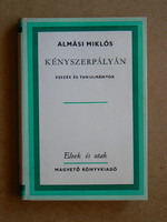 On a forced course (essays, studies), Miklós Almási 1977, dedicated !!! Book in good condition