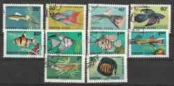 1962.Akváriumi díszhalak bélyegeken