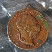 Rare Francis Joseph 1895 maneuver in Hungarian medal