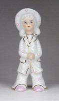 1G375 Sri Lankan pajama girl porcelain figurine 13.5 Cm