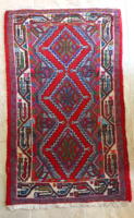 Antique hand-knotted Persian wool rug 130 x 78 cm