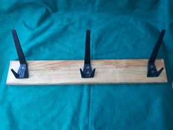 Art deco, wall hanger with 6 + 3 hangers. Good condition!