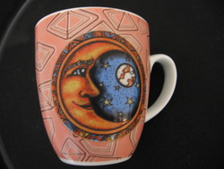 Sun, moon, stars, celestial mug g.Wurm k.G.Design by w.Grönemeyer