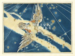Cygnus Hattyú csillagkép égbolt térkép görög mitológia Deneb REPRINT J.Bayer Uranometria 1625